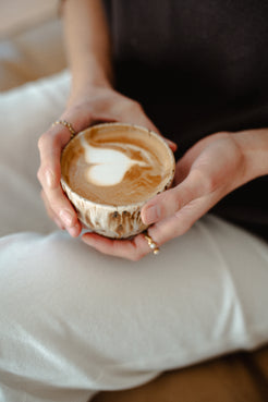 Cappuccino-Barista-Tasse