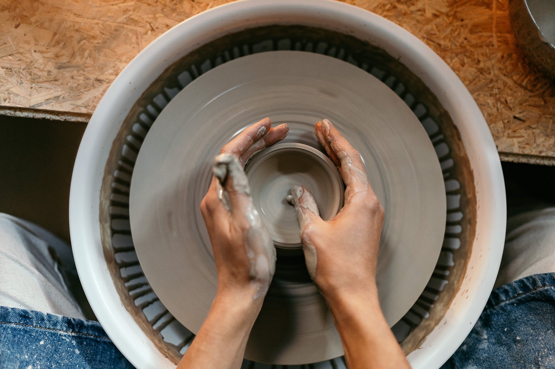 Töpferkurs Bremen Hannover Verden Drehscheibe Workshop neues Hobby