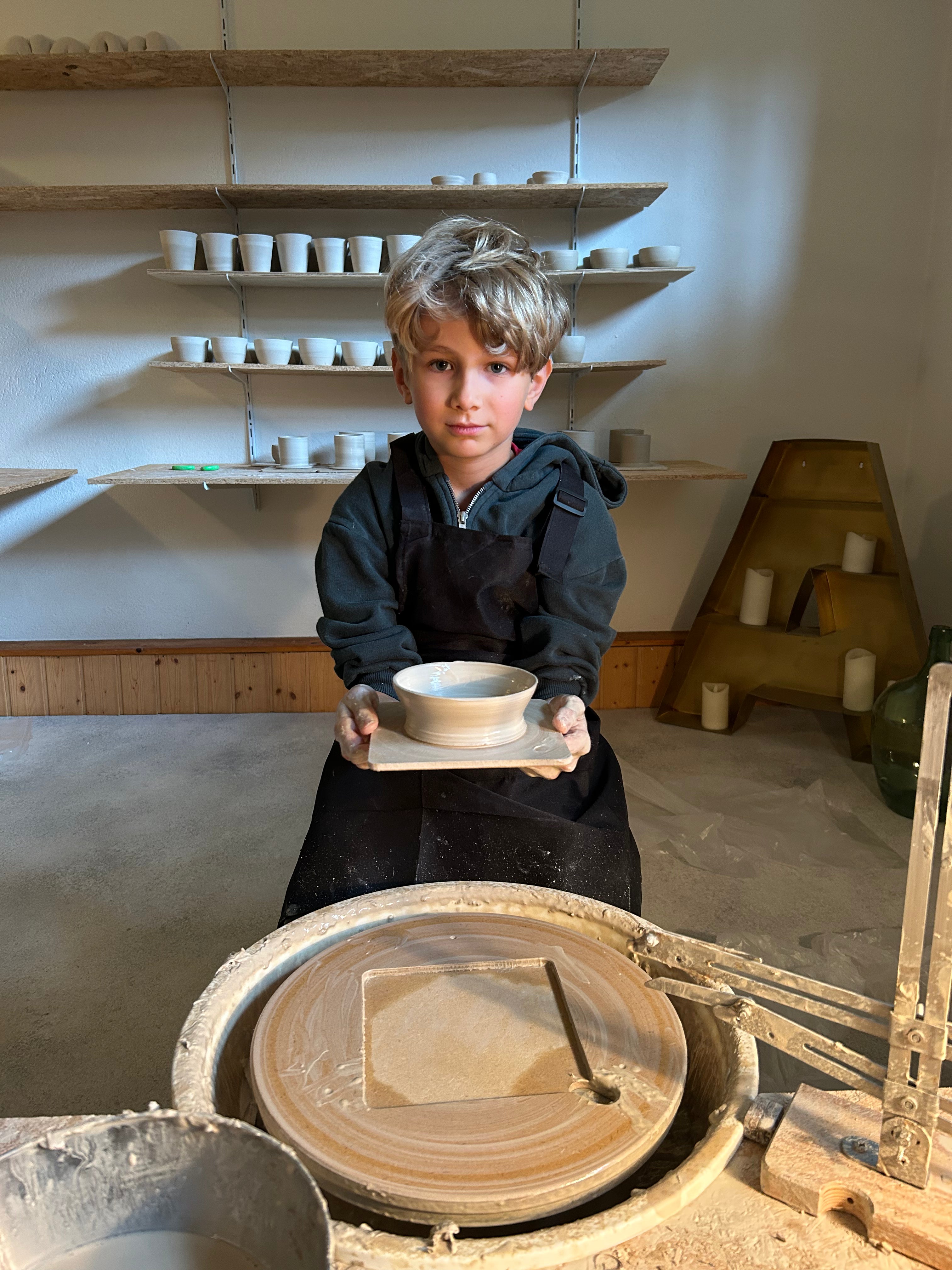 Kreativer Eltern-Kind-Kurs Drehscheibe Studio Maria Margo