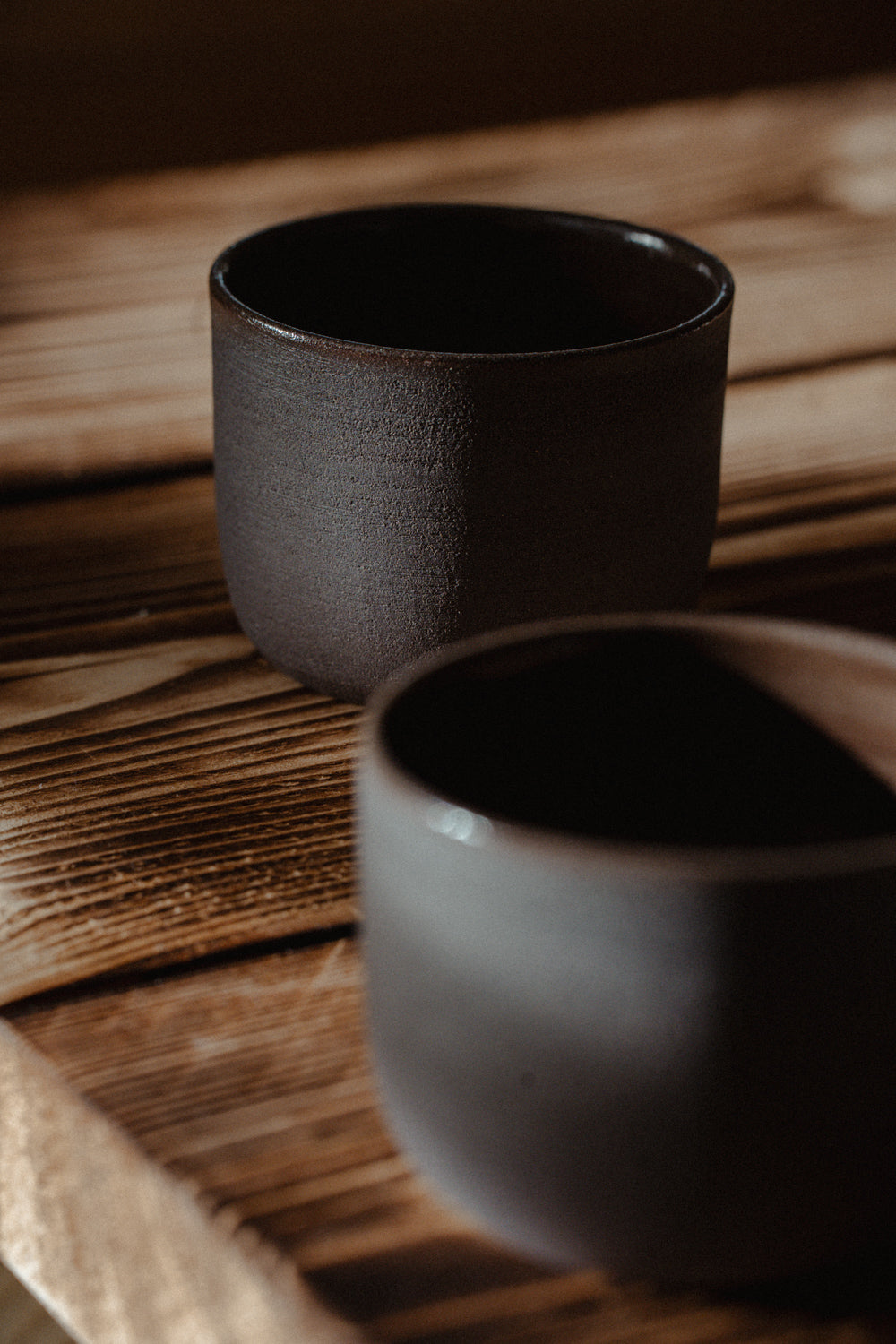 Handgemachte Keramiktasse JAPANDi Steinzeug 150 ml